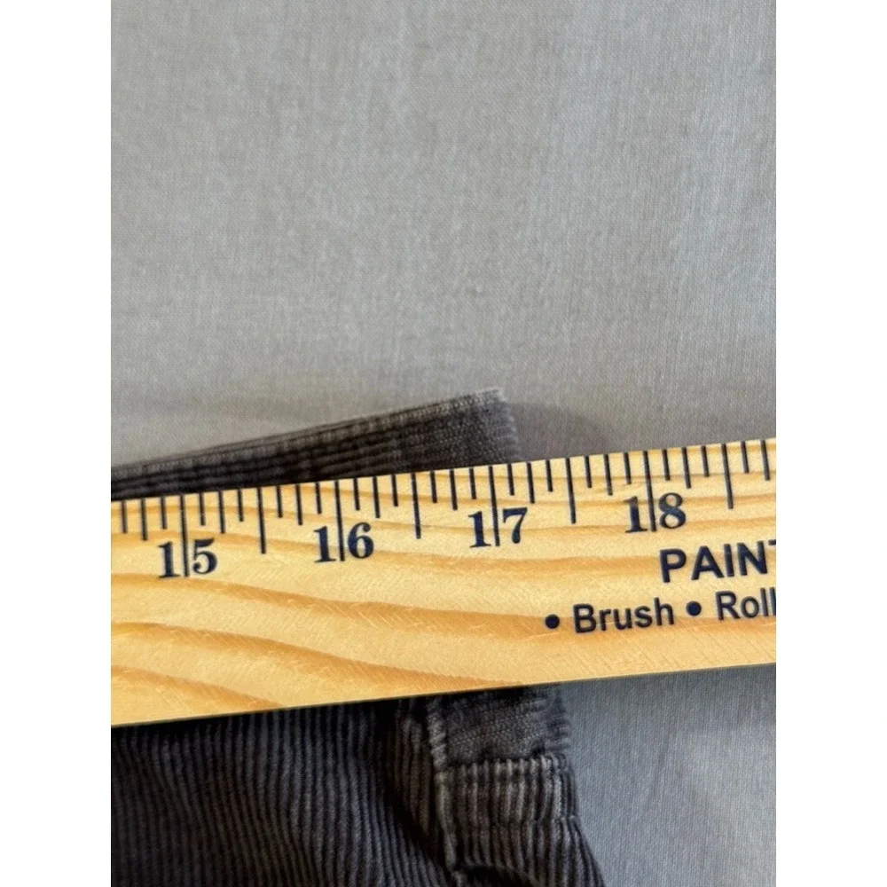 J.Crew 484 Corduroy Jeans Mens 34x32 Gray Slim‎ Medium Wash Pants